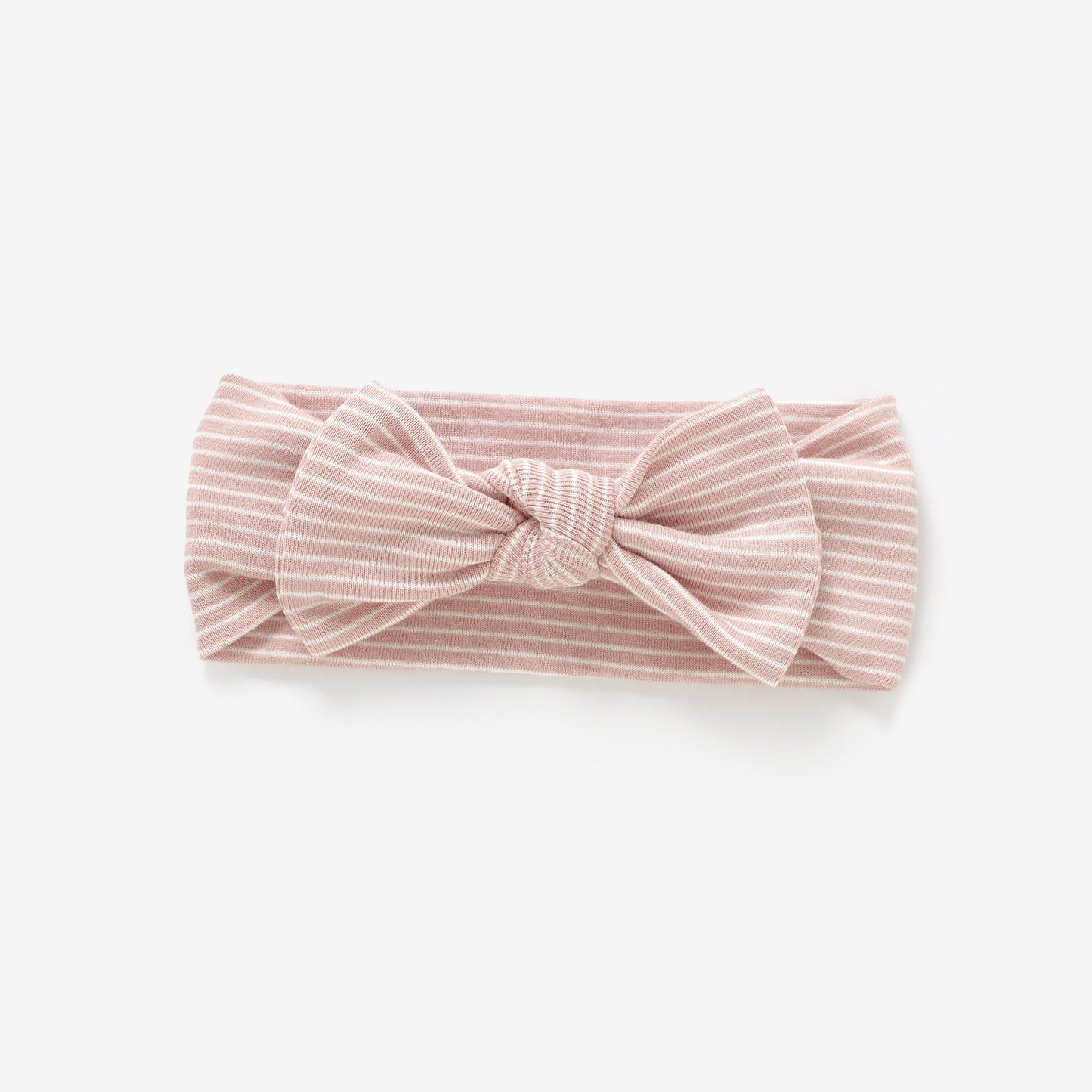 Headband Organic Cotton in Pink Stripes