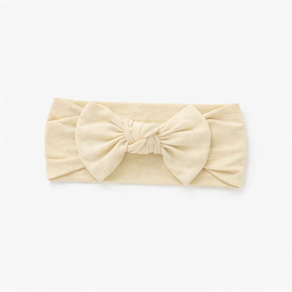 Headband Bamboo in Soft Yellow