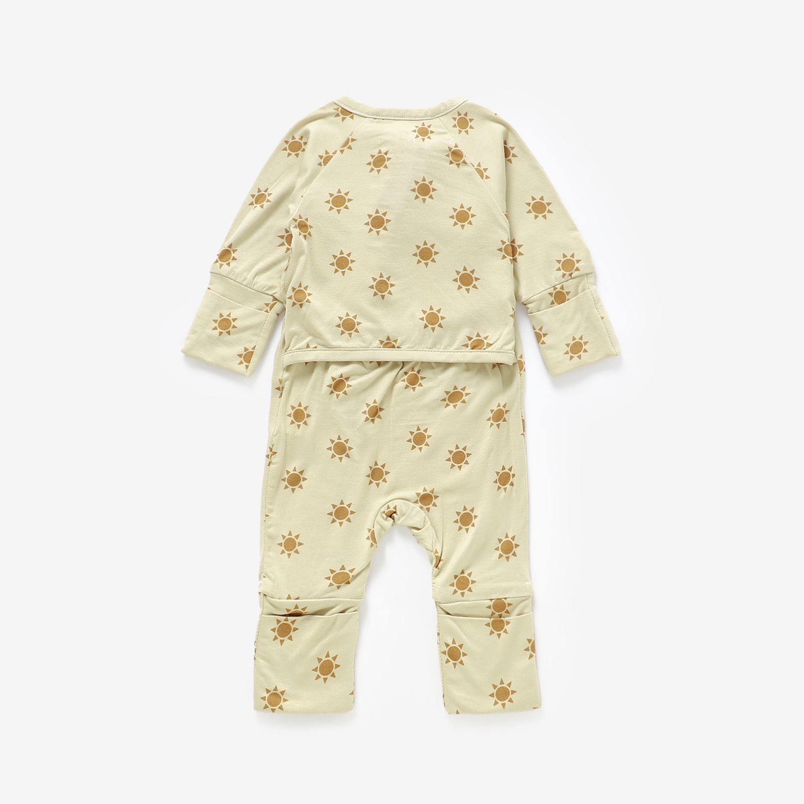 lucky charms bamboo pajamas Peek-A-Poo Bamboo Pajama in Sunshine – Meemo Jeemo