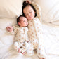 Peek-A-Poo Bamboo Pajama in Sunshine