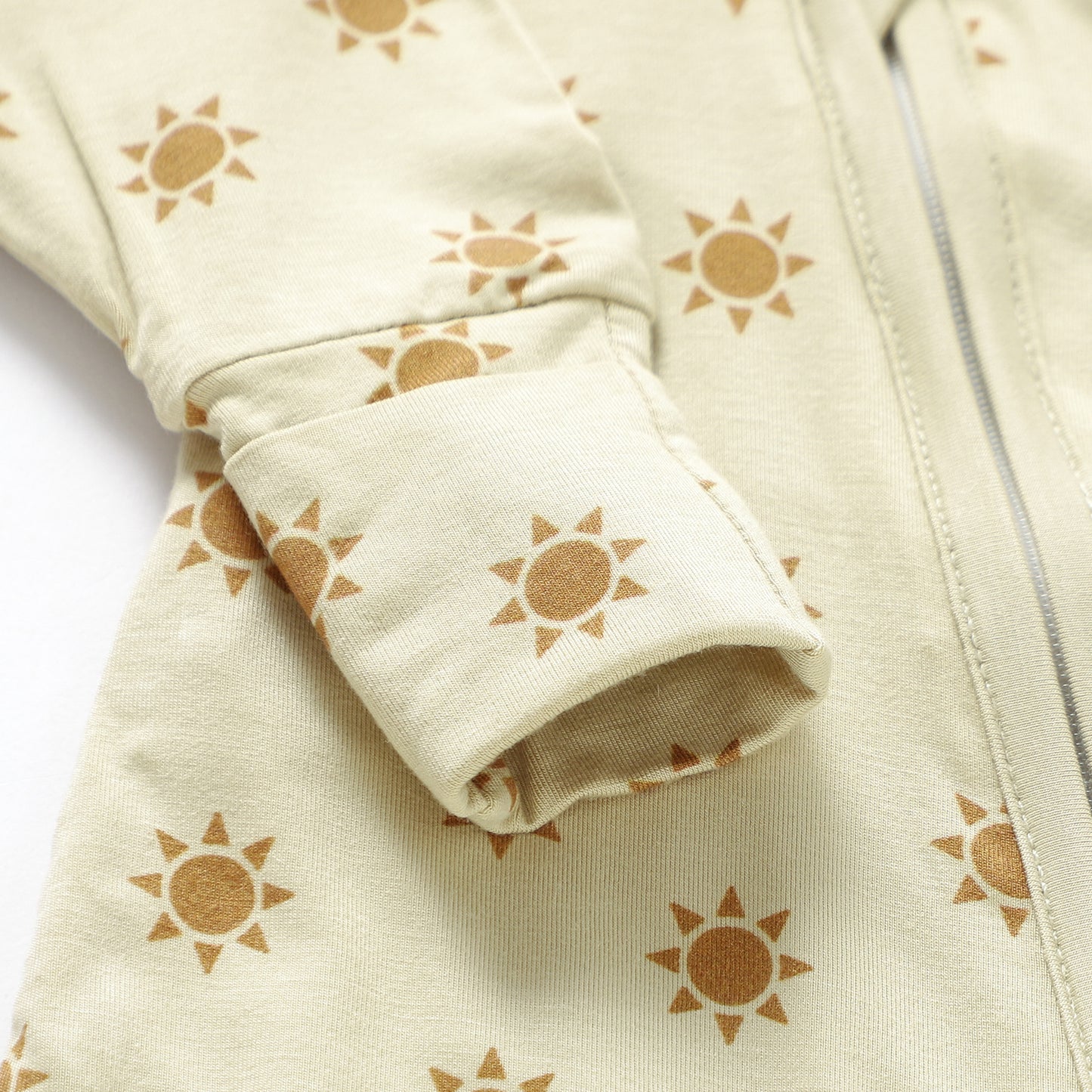 Peek-A-Poo Bamboo Pajama in Sunshine