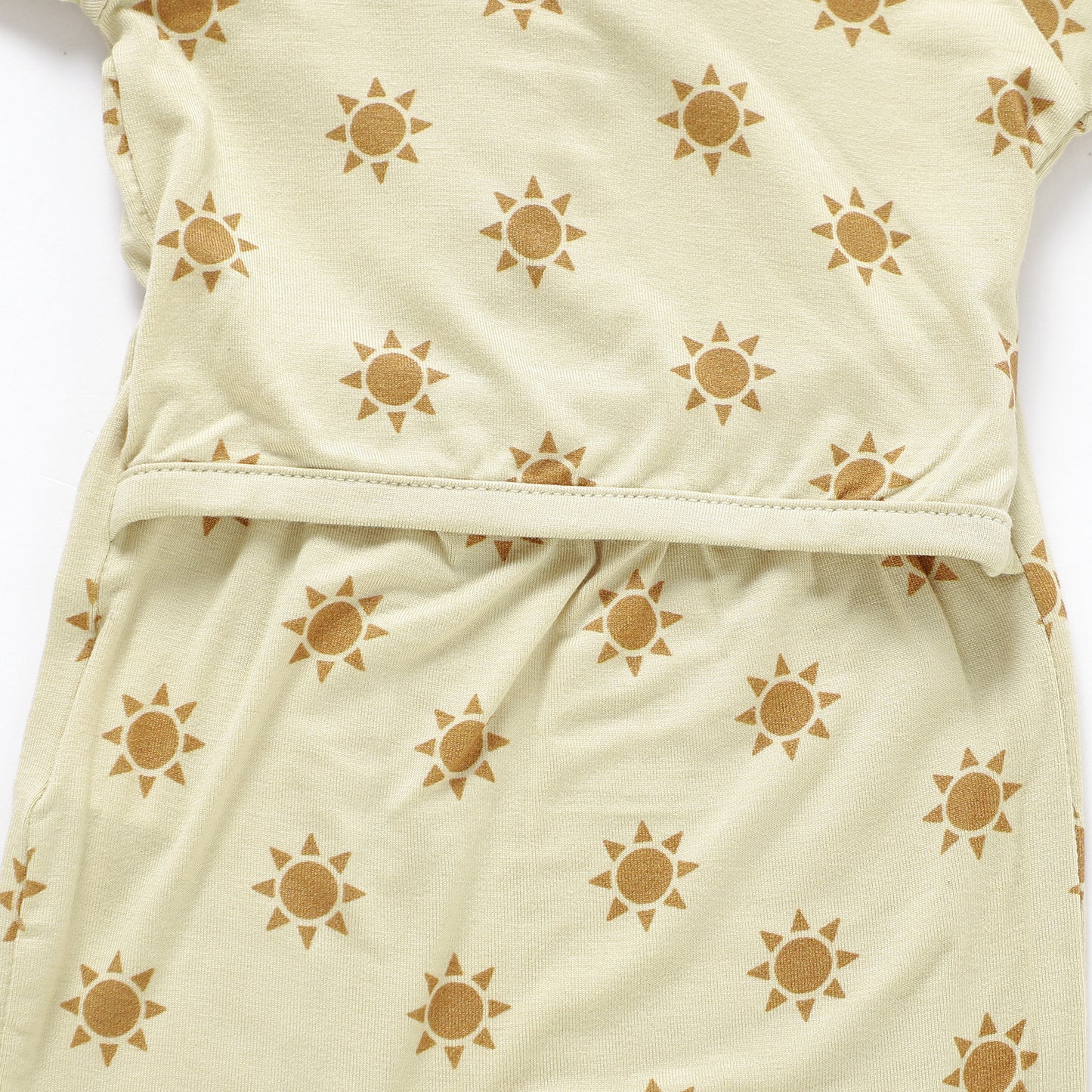 Peek-A-Poo Bamboo Pajama in Sunshine