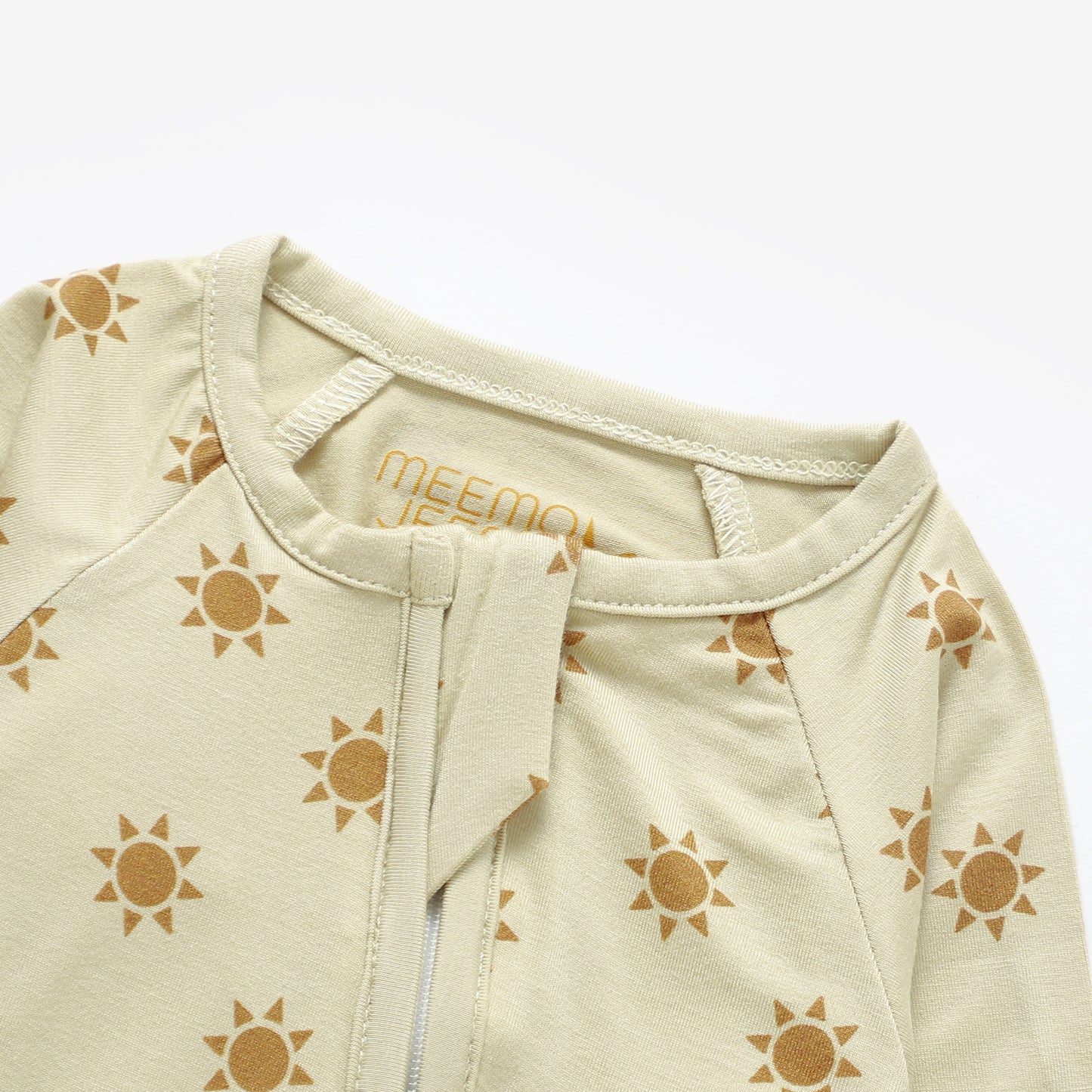 Peek-A-Poo Bamboo Pajama in Sunshine