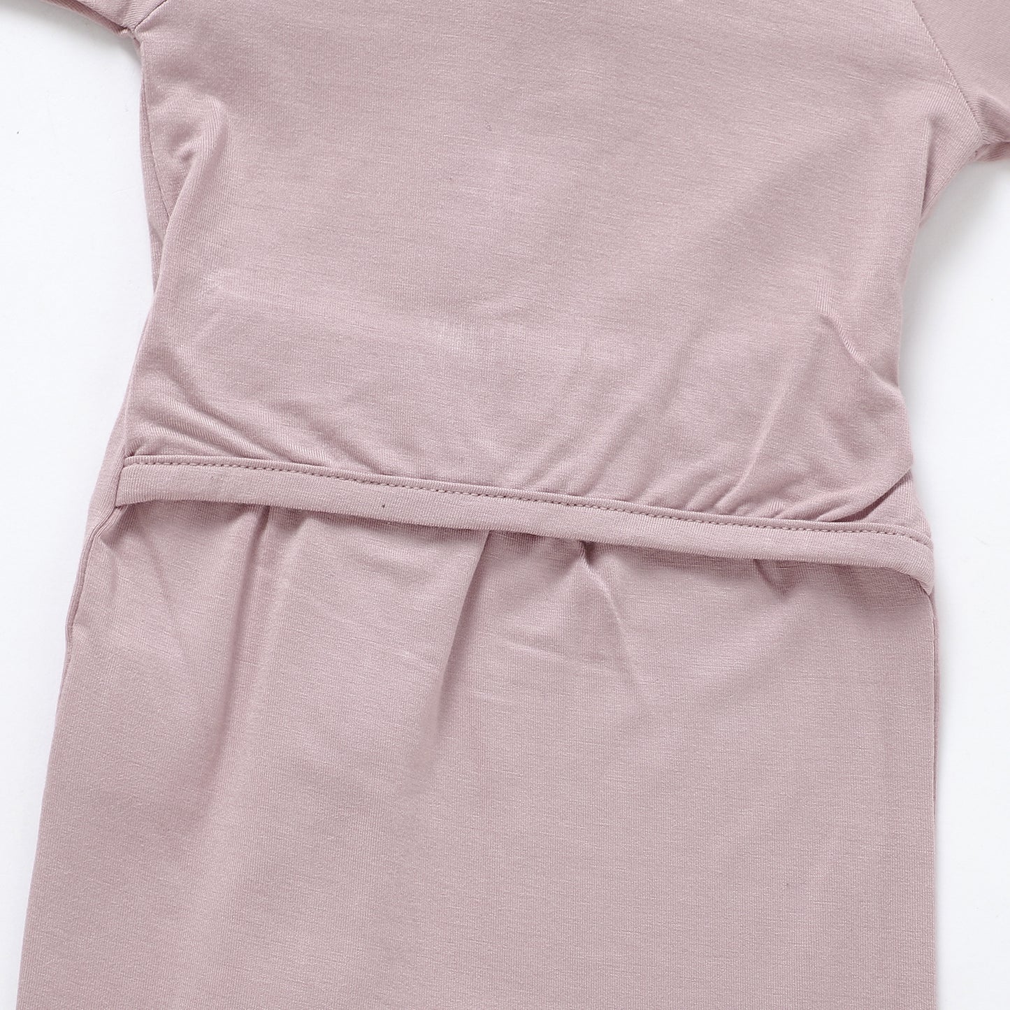 Peek-A-Poo Bamboo Pajama in Pink