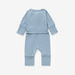 Peek-A-Poo Bamboo Pajama in Blue