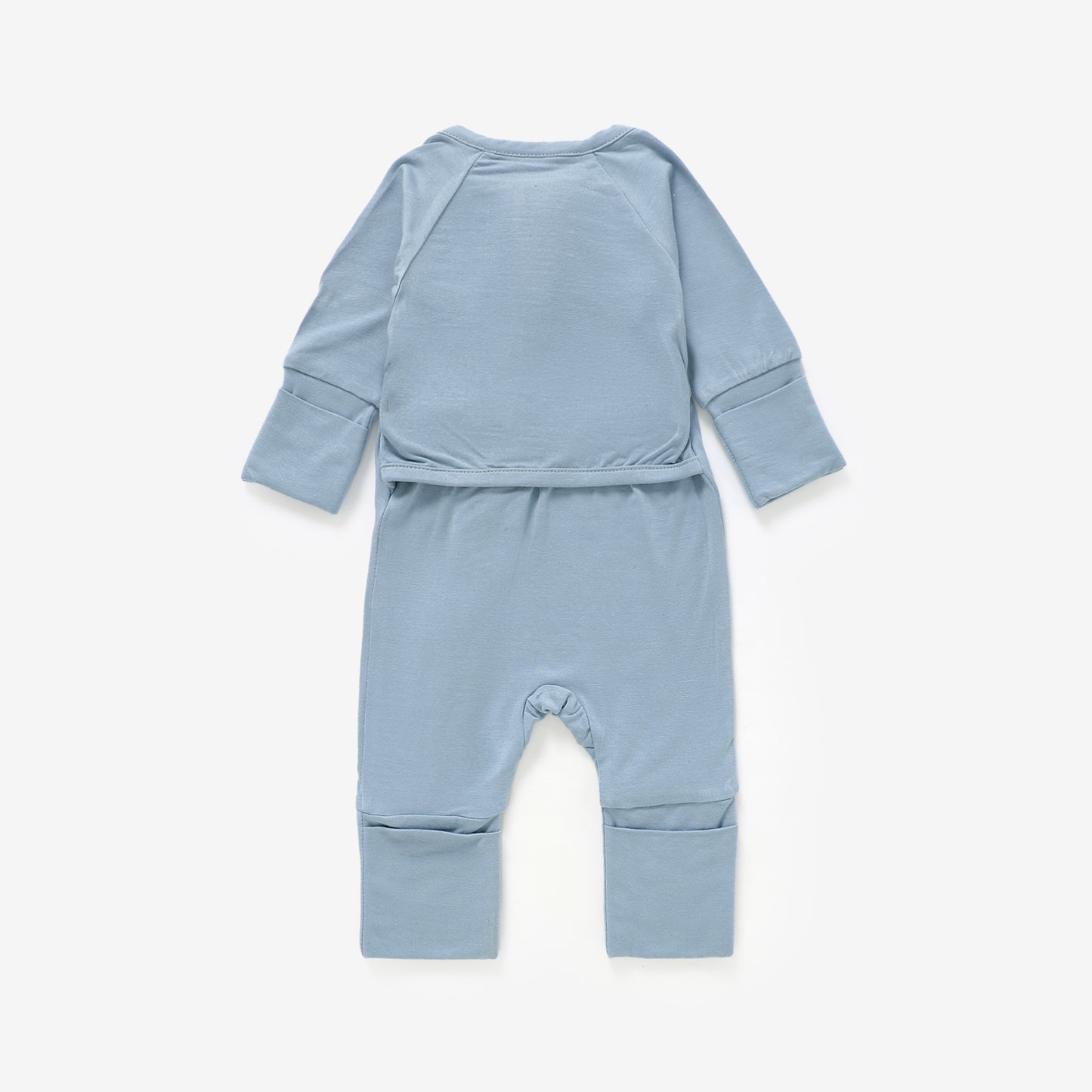 Peek-A-Poo Bamboo Pajama in Blue