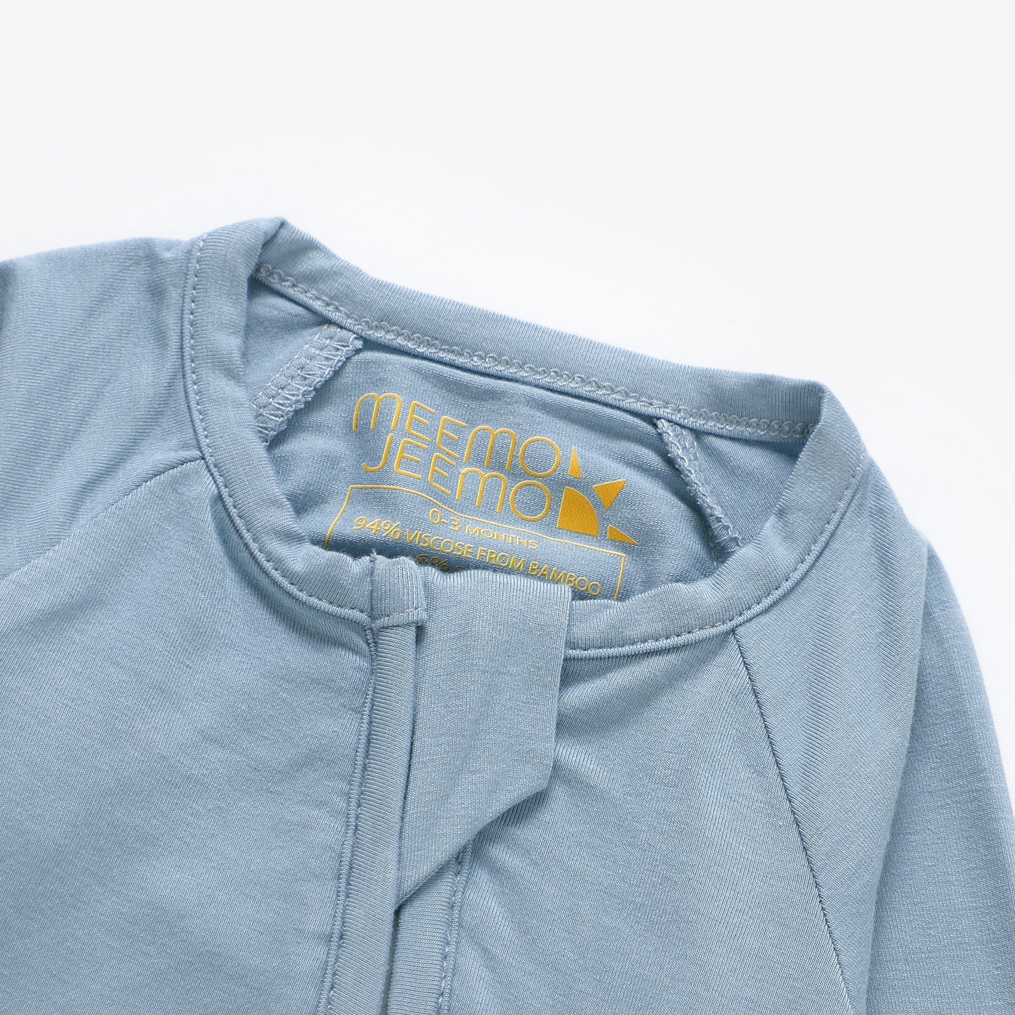 Peek-A-Poo Bamboo Pajama in Blue