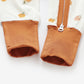 Peek-A-Poo Bamboo Pajama in Pumpkin