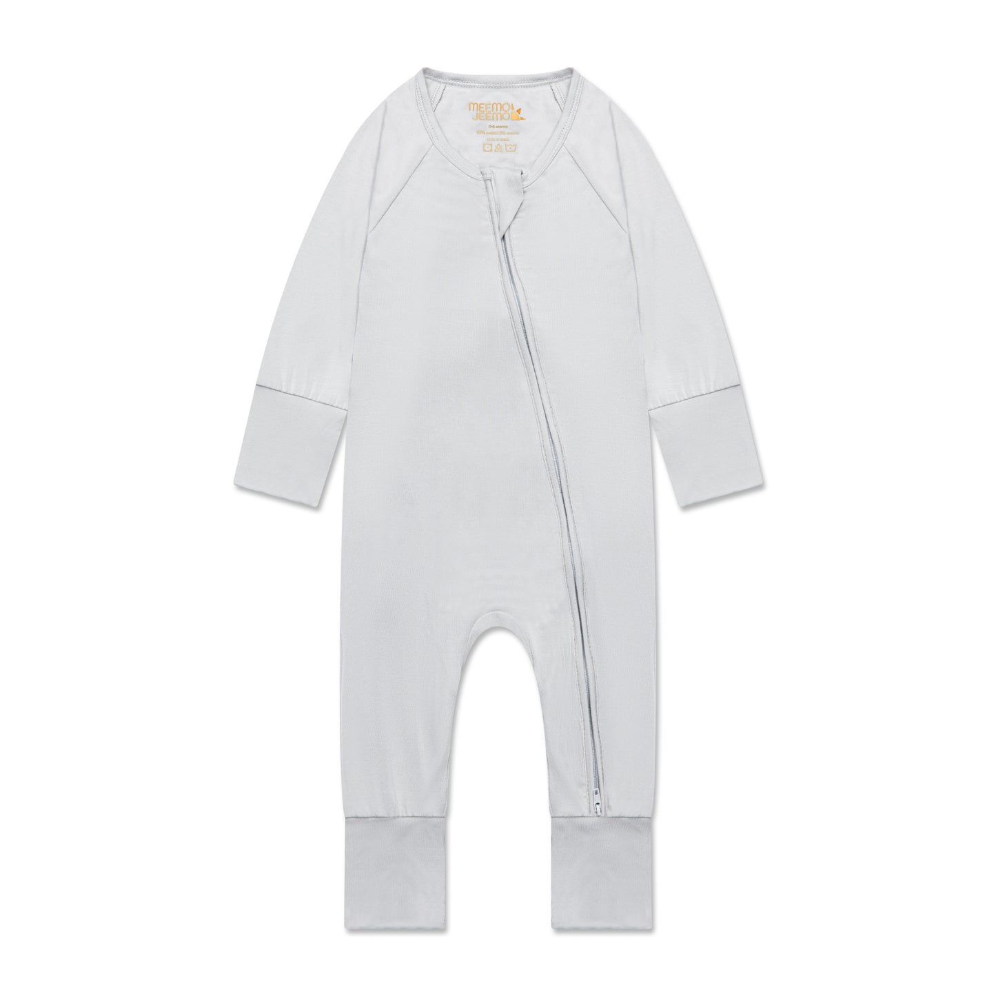 OG Peek-A-Poo Pajama in Light Grey