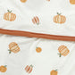 Peek-A-Poo Bamboo Pajama in Pumpkin