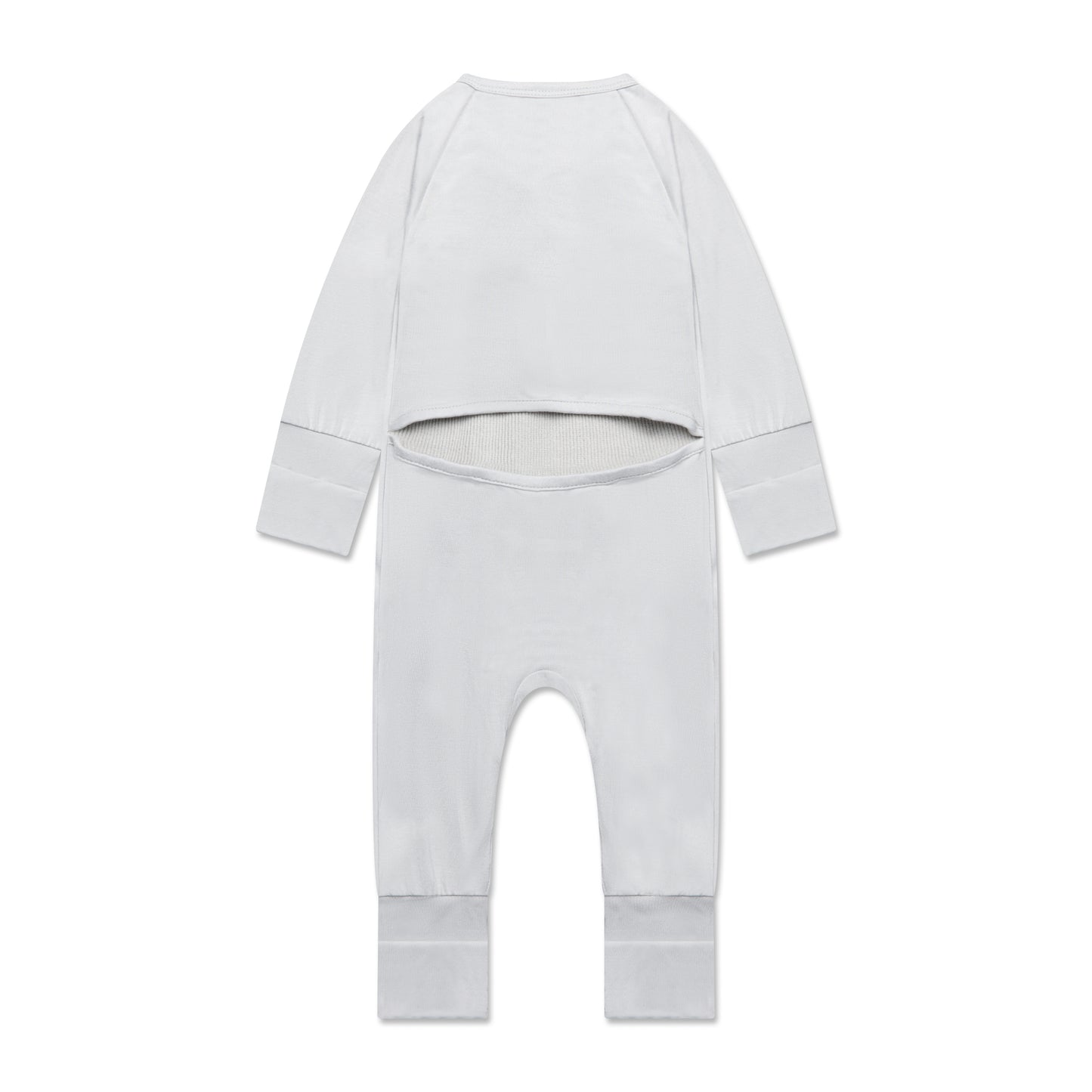 OG Peek-A-Poo Pajama in Light Grey