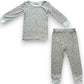 Peek-A-Poo Bamboo Two-Piece Pajama Set in Wildflower