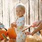 Peek-A-Poo Bamboo Pajama in Pumpkin